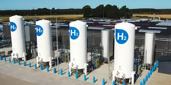 A hydrogen generation plant